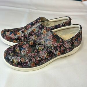 Alegria Qin Garland floral shimmer shoes 41, 10.5/11